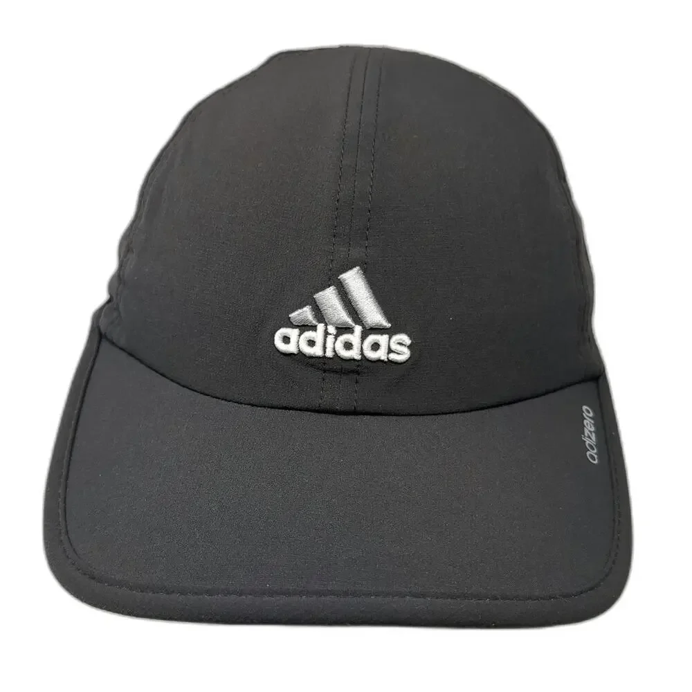 adidas Baseball Cap Black One Size adizero Performance Mesh Strapback Gray Hat